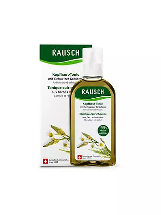 RAUSCH | Kopfhaut-Tonic mit Schweizer Kräutern 200ml | 